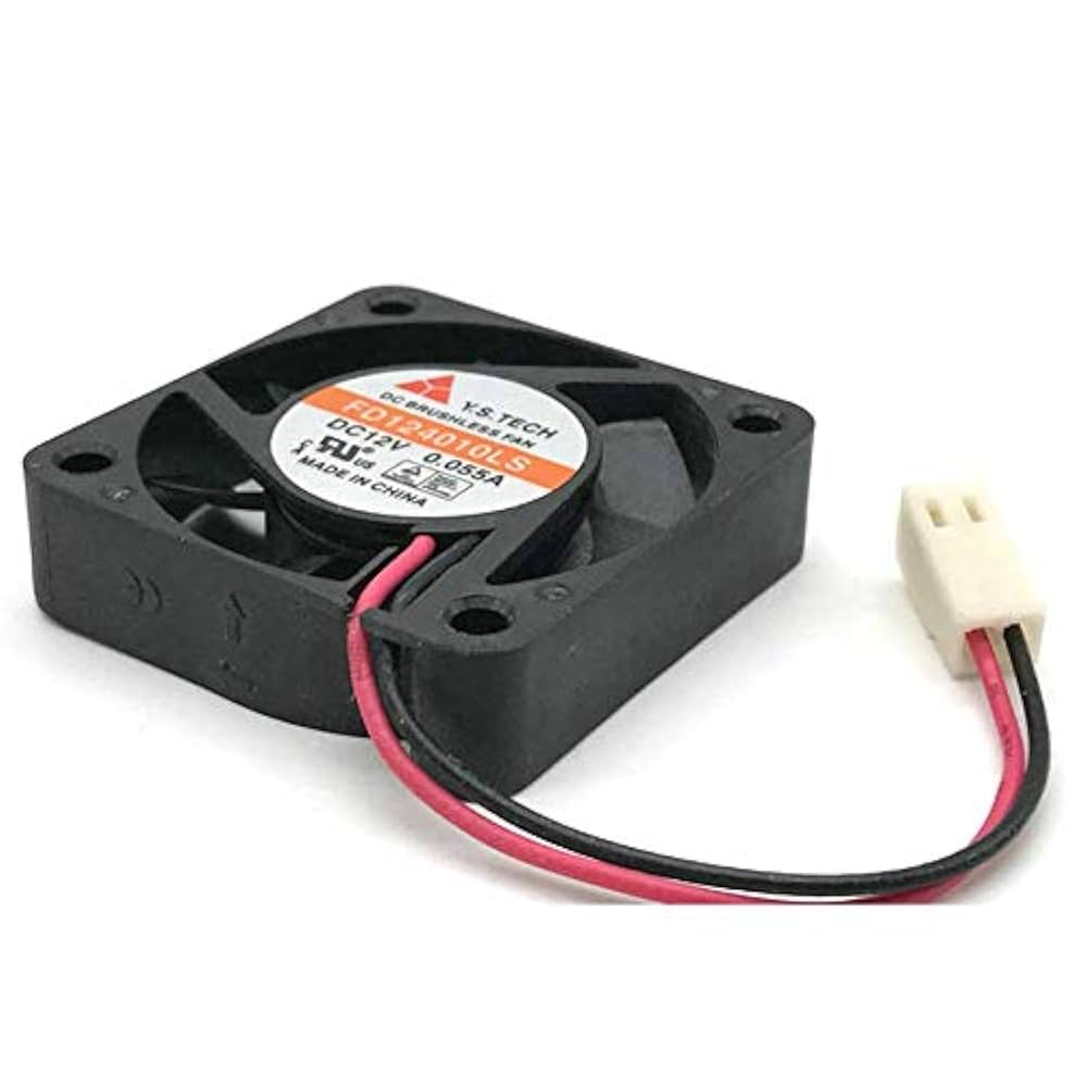 Amazon.co.jp: 冷却ファン FD124010LS,Server Cooler ファン